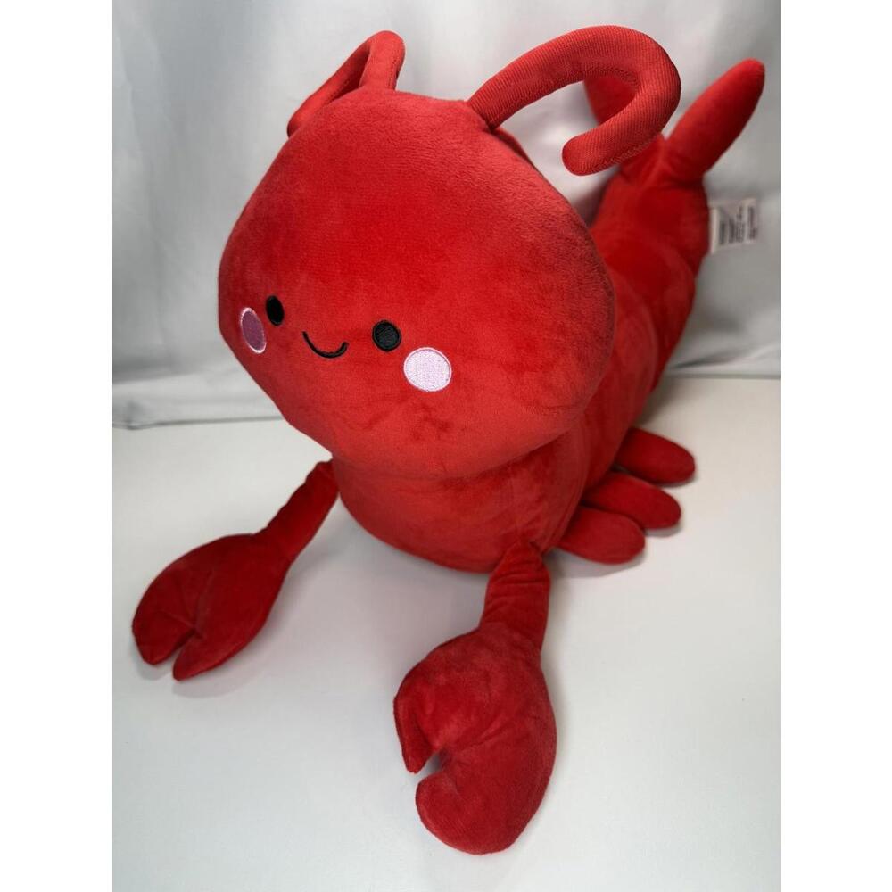 21.5" MemeCoco Cute Red Lobster Crawfish Plush Stuffed‎ Animal Soft Toy
